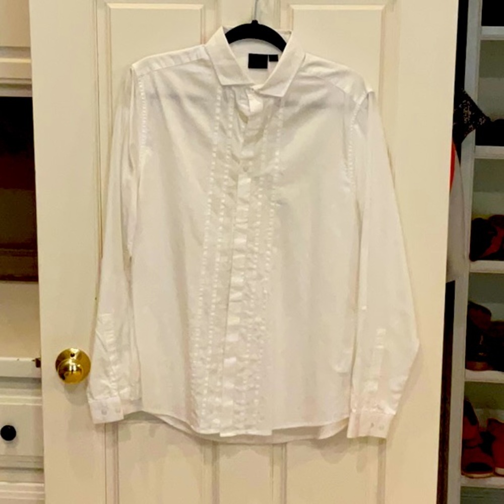 ASOS tuxedo shirt